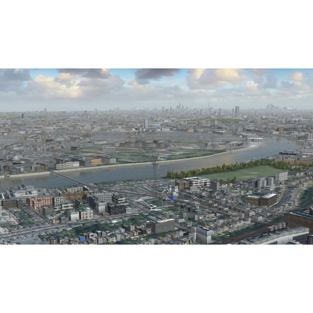 London City 3D Model – Low Poly Urban Environment for Archviz, FBX, OBJ - View 29