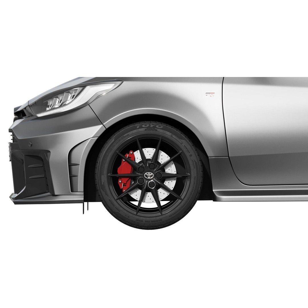 Toyota GR Yaris 2024 3D Model – High Poly Detailed Car Asset, FBX - View 12