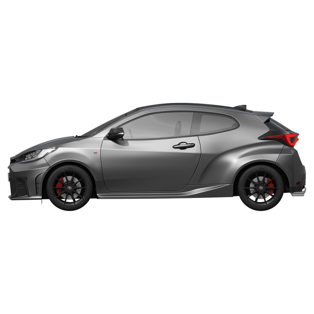Toyota GR Yaris 2024 3D Model – High Poly Detailed Car Asset, FBX - View 7