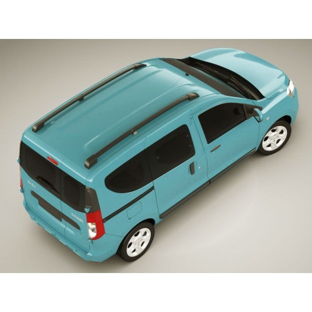 Dacia Dokker 3D Model – Detailed Vehicle with Multiple Formats - View 10