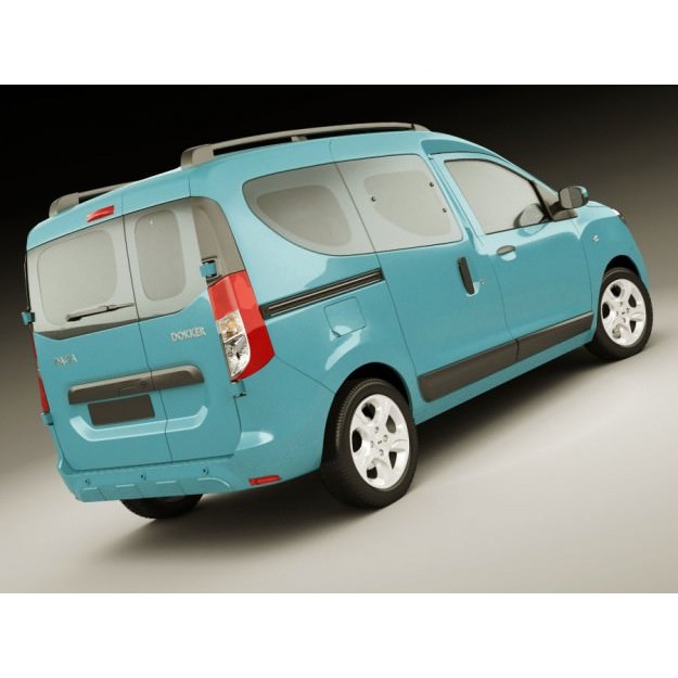Dacia Dokker 3D Model – Detailed Vehicle with Multiple Formats - View 11