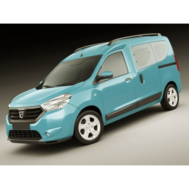 Dacia Dokker 3D Model – Detailed Vehicle with Multiple Formats - View 13