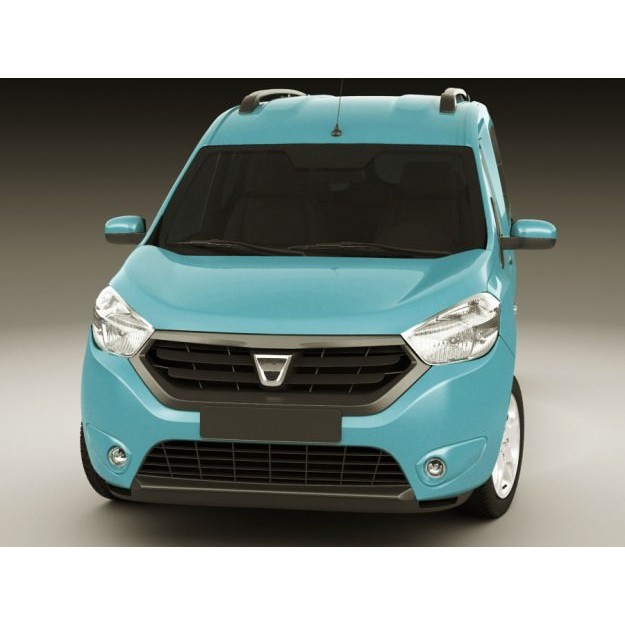 Dacia Dokker 3D Model – Detailed Vehicle with Multiple Formats - View 14