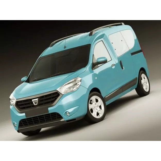 Dacia Dokker 3D Model – Detailed Vehicle with Multiple Formats - View 2