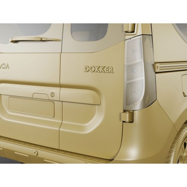 Dacia Dokker 3D Model – Detailed Vehicle with Multiple Formats - View 21
