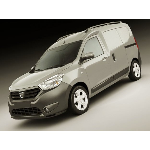 Dacia Dokker 3D Model – Detailed Vehicle with Multiple Formats - View 4