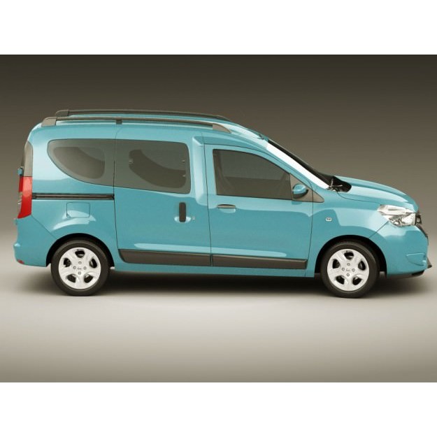 Dacia Dokker 3D Model – Detailed Vehicle with Multiple Formats - View 6