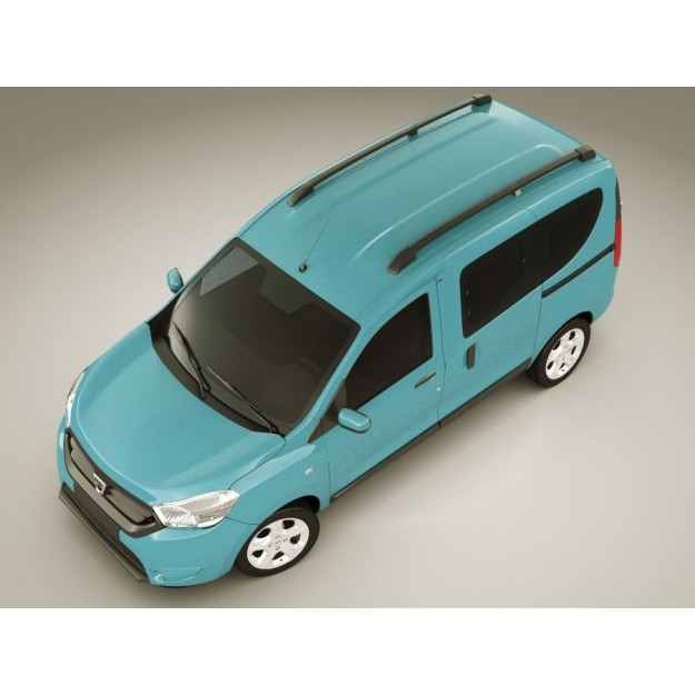 Dacia Dokker 3D Model – Detailed Vehicle with Multiple Formats - View 9