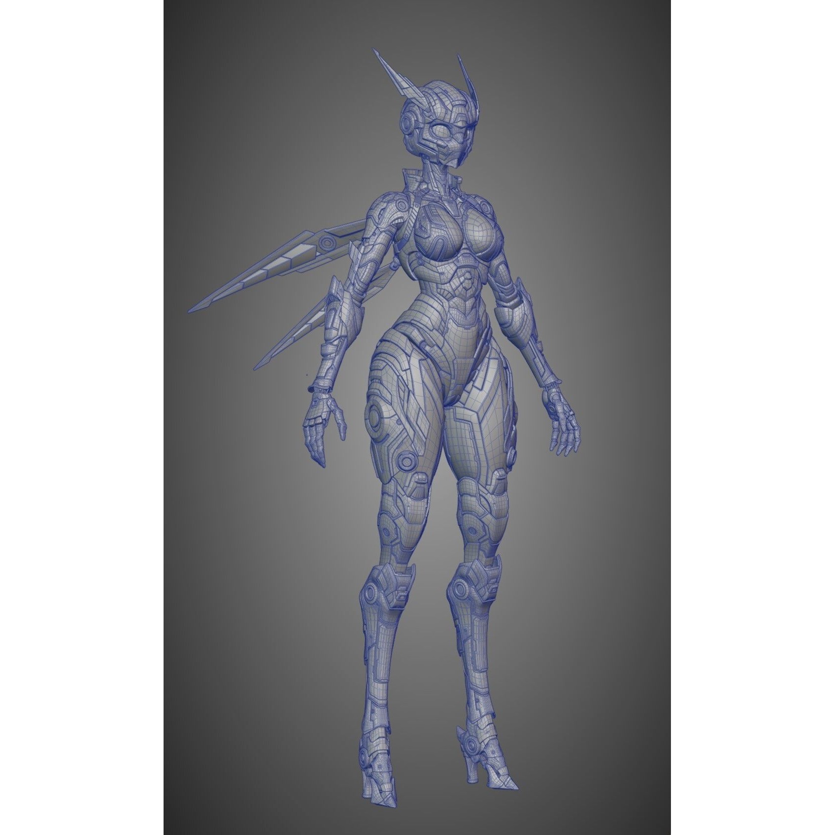 Tera Bug - Simple Rigged Character 3D Model - View 7