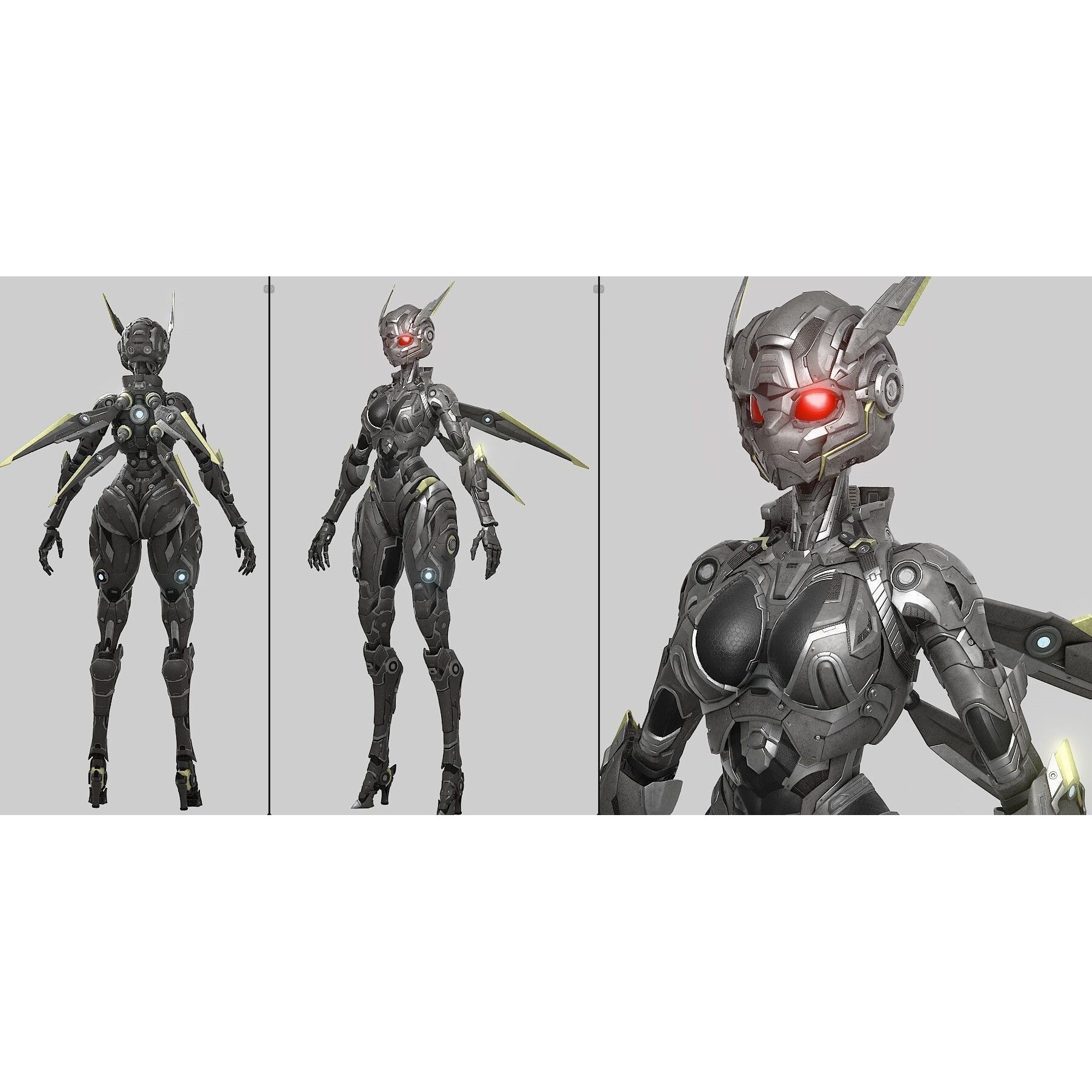 Tera Bug - Simple Rigged Character 3D Model - View 9