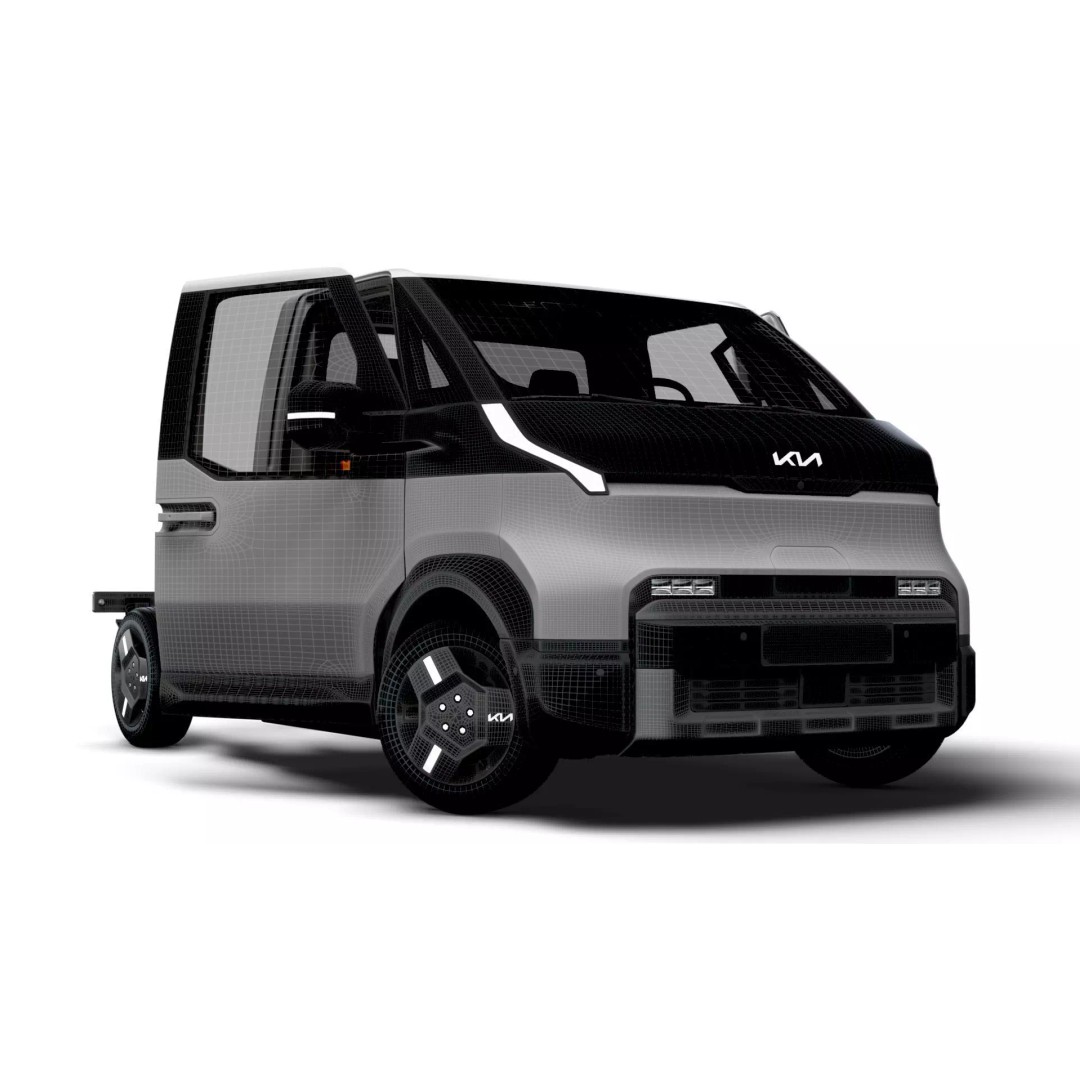 KIA PV5 Chassi 3D Model – High Quality Vehicle Interior, FBX, Animation - View 15