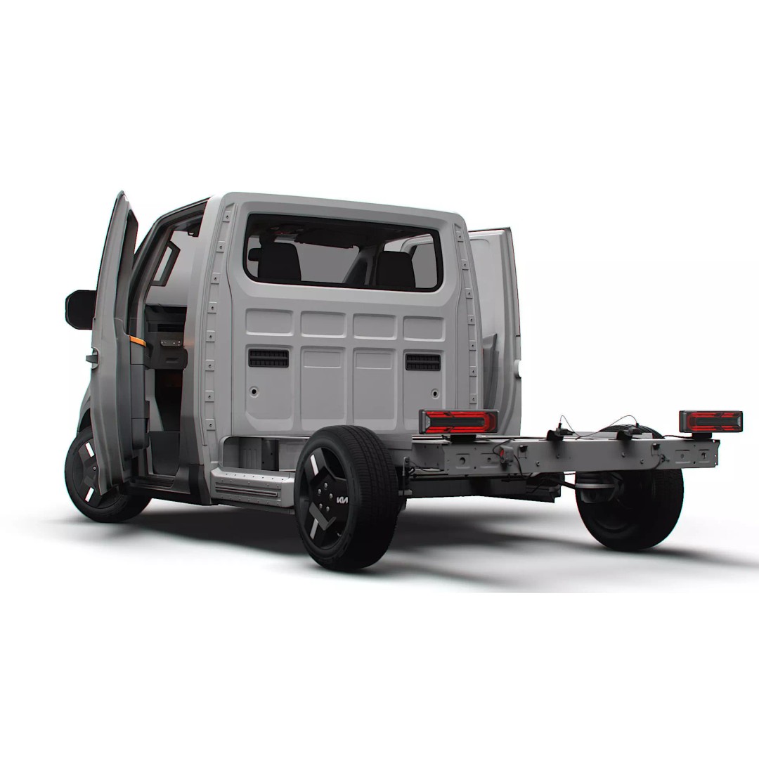 KIA PV5 Chassi 3D Model – High Quality Vehicle Interior, FBX, Animation - View 4
