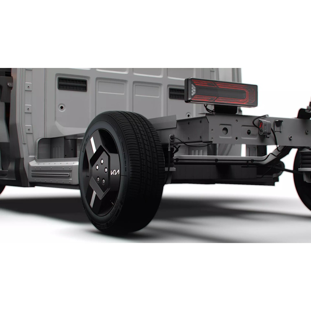 KIA PV5 Chassi 3D Model – High Quality Vehicle Interior, FBX, Animation - View 5