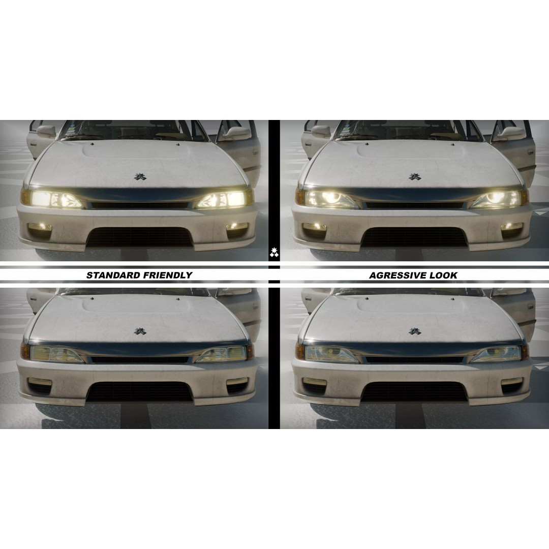 1990 Sedan 3D Model – Low Poly Game Asset, PBR Textures, Blender - View 20