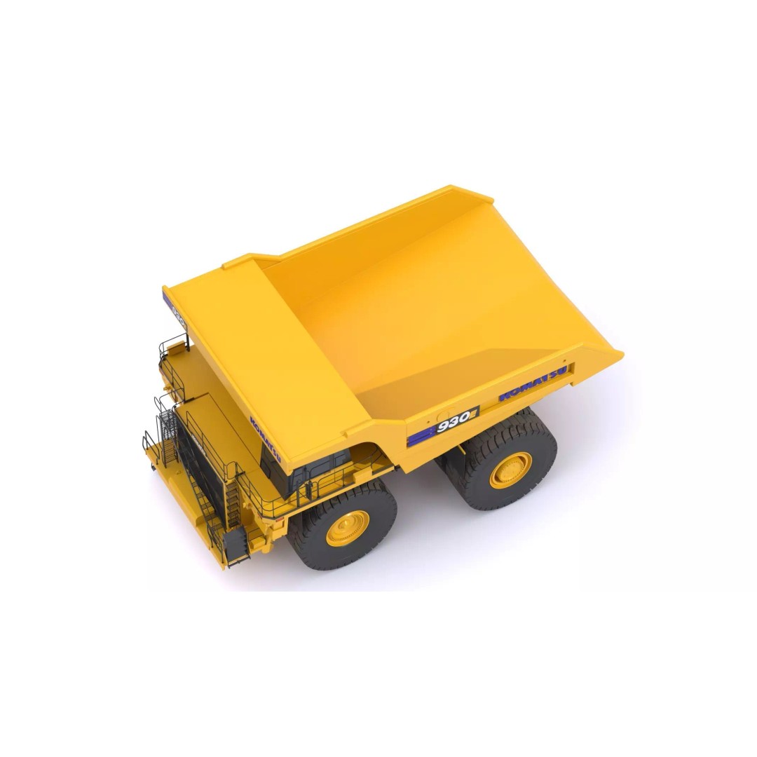 Komatsu 930E-5SE Electric Drive Mining Truck 3D Model – High-Poly PBR Asset, FBX - View 26