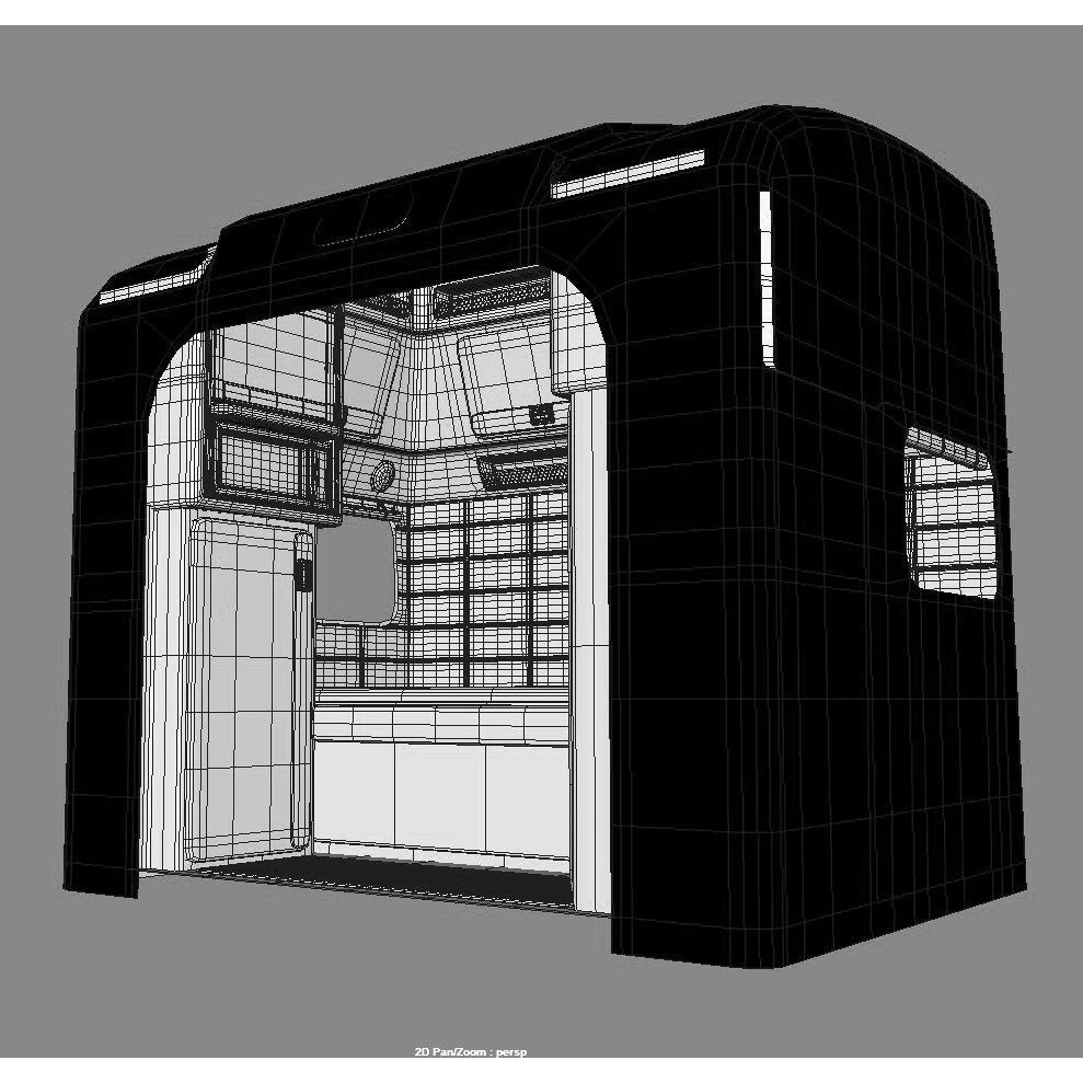 Truck 379 3D Model – Detailed Interior, Game Ready, FBX