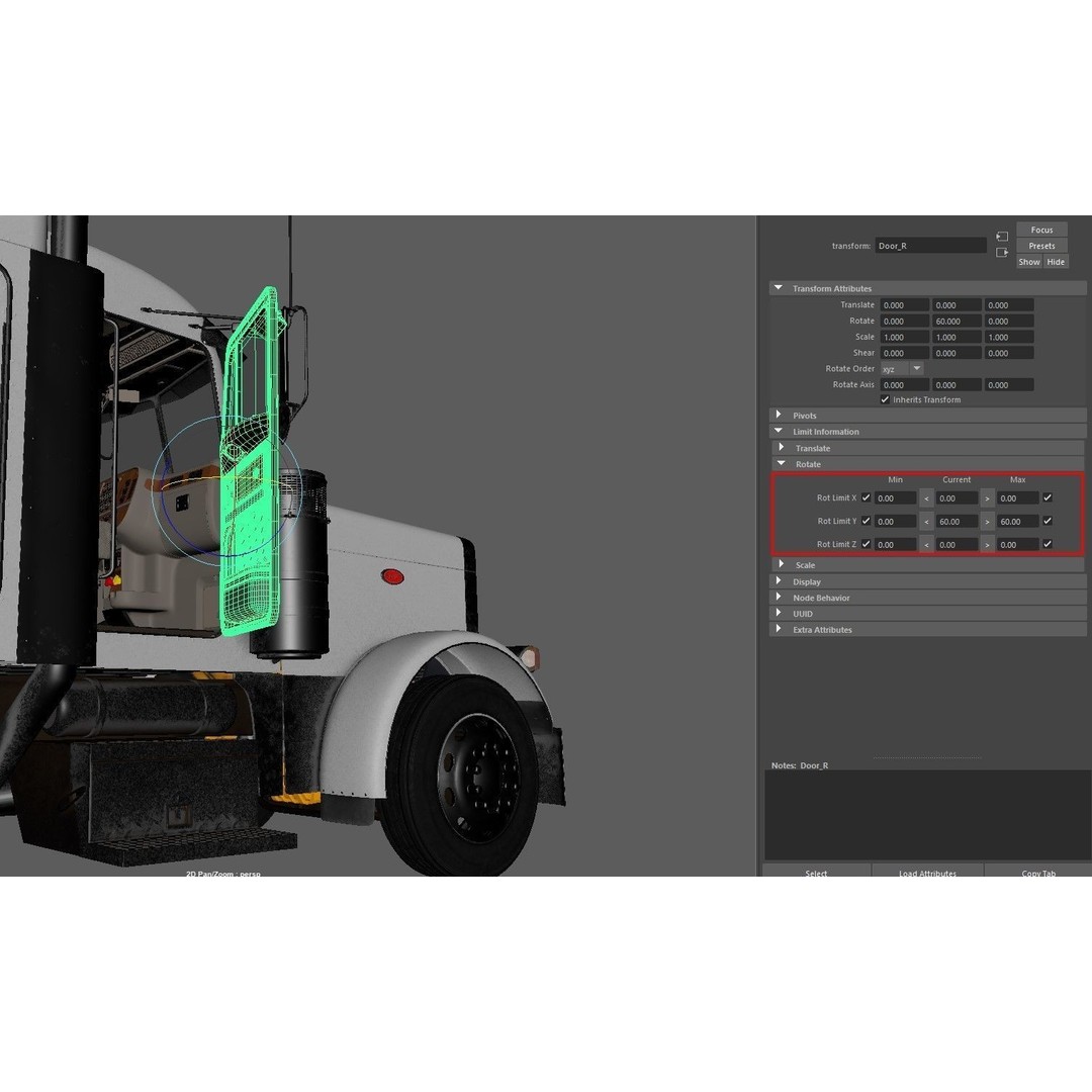 Truck 379 3D Model – Detailed Interior, Game Ready, FBX - View 21