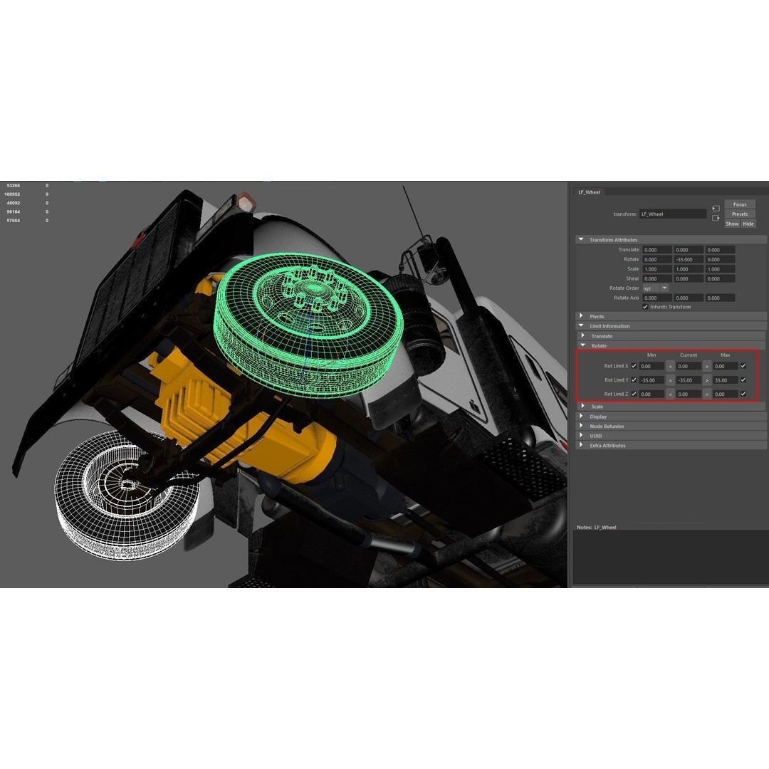 Truck 379 3D Model – Detailed Interior, Game Ready, FBX - View 22