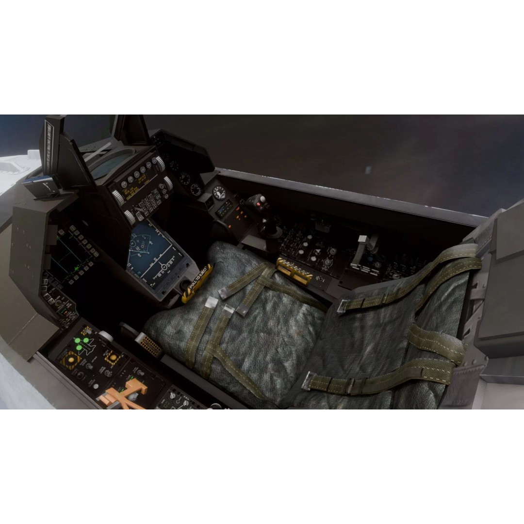 F-16 Viper 3D Model – Low Poly Rigged Aircraft with Decals, Blender - View 42