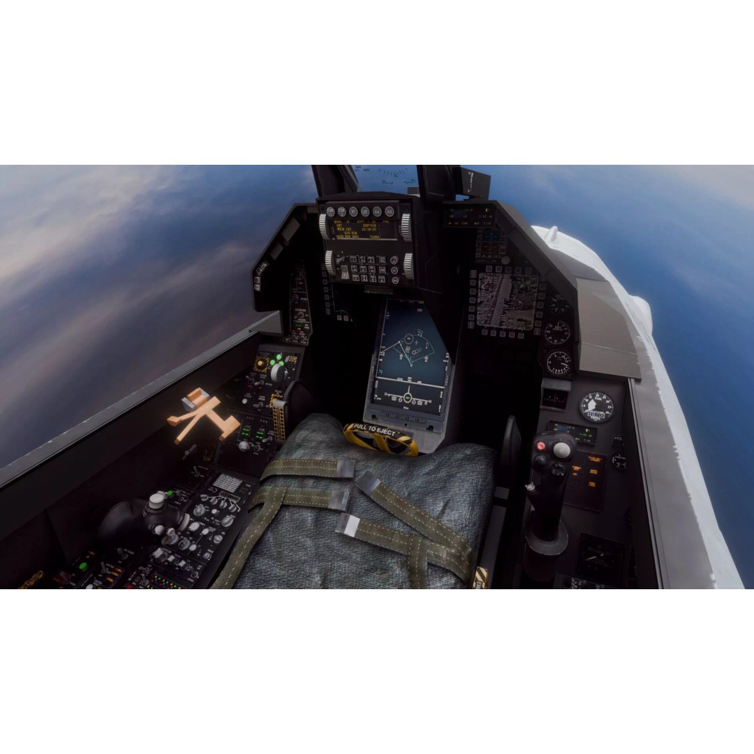 F-16 Viper 3D Model – Low Poly Rigged Aircraft with Decals, Blender - View 43