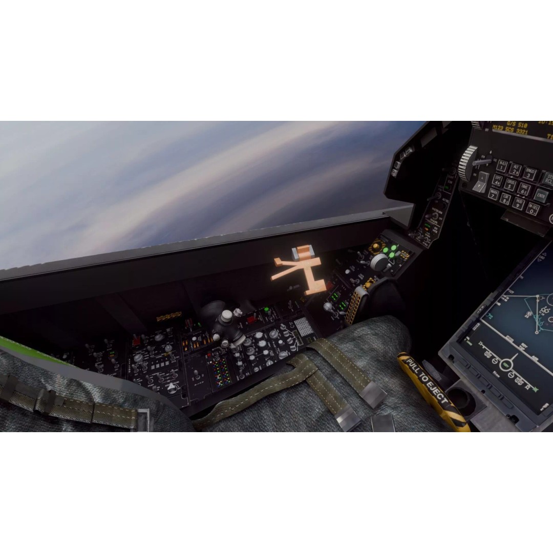 F-16 Viper 3D Model – Low Poly Rigged Aircraft with Decals, Blender - View 45