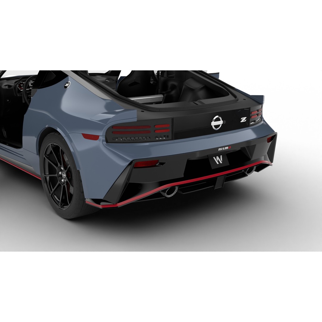 Nissan Z Nismo 2024 3D Model – High Poly Rigged Vehicle, FBX/Blender - View 10