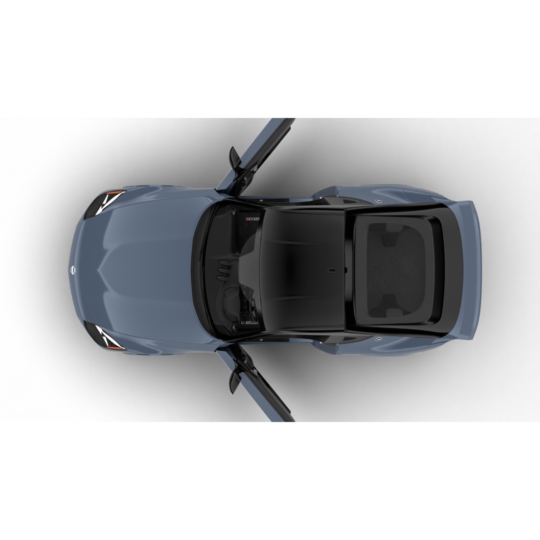 Nissan Z Nismo 2024 3D Model – High Poly Rigged Vehicle, FBX/Blender - View 11