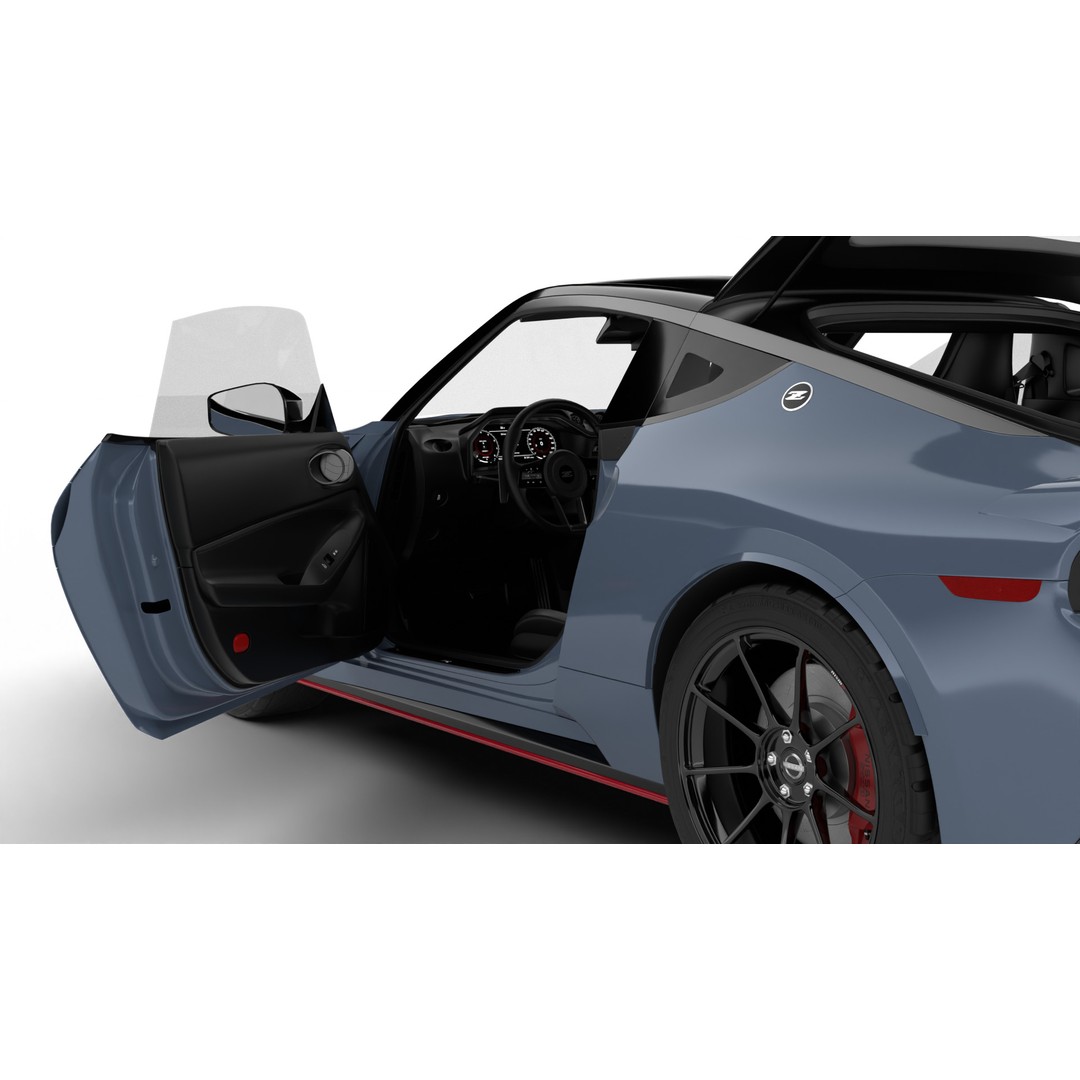 Nissan Z Nismo 2024 3D Model – High Poly Rigged Vehicle, FBX/Blender - View 17