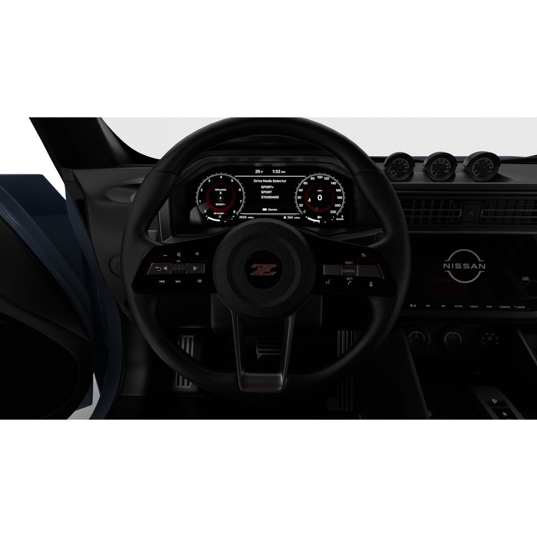 Nissan Z Nismo 2024 3D Model – High Poly Rigged Vehicle, FBX/Blender - View 22