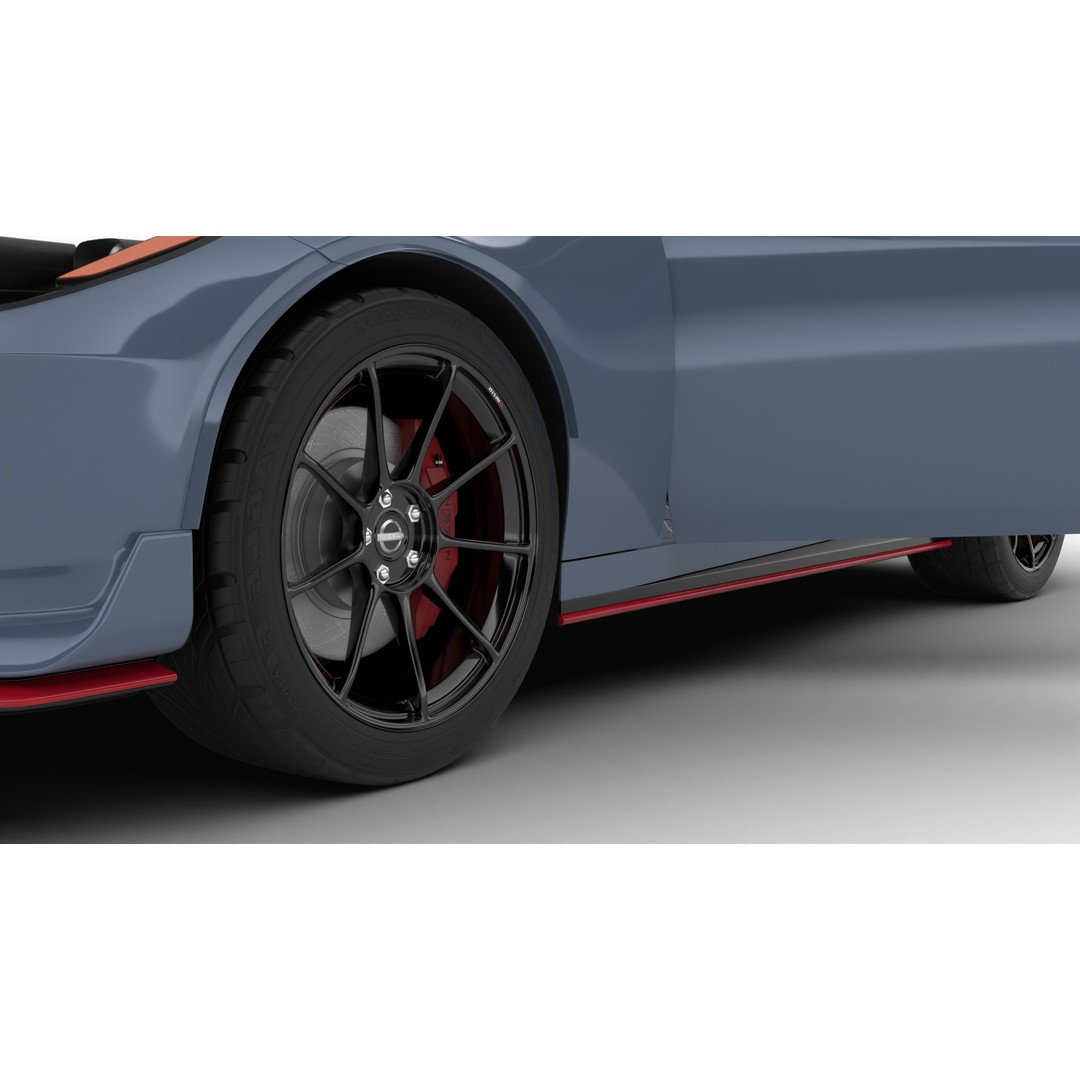 Nissan Z Nismo 2024 3D Model – High Poly Rigged Vehicle, FBX/Blender - View 24