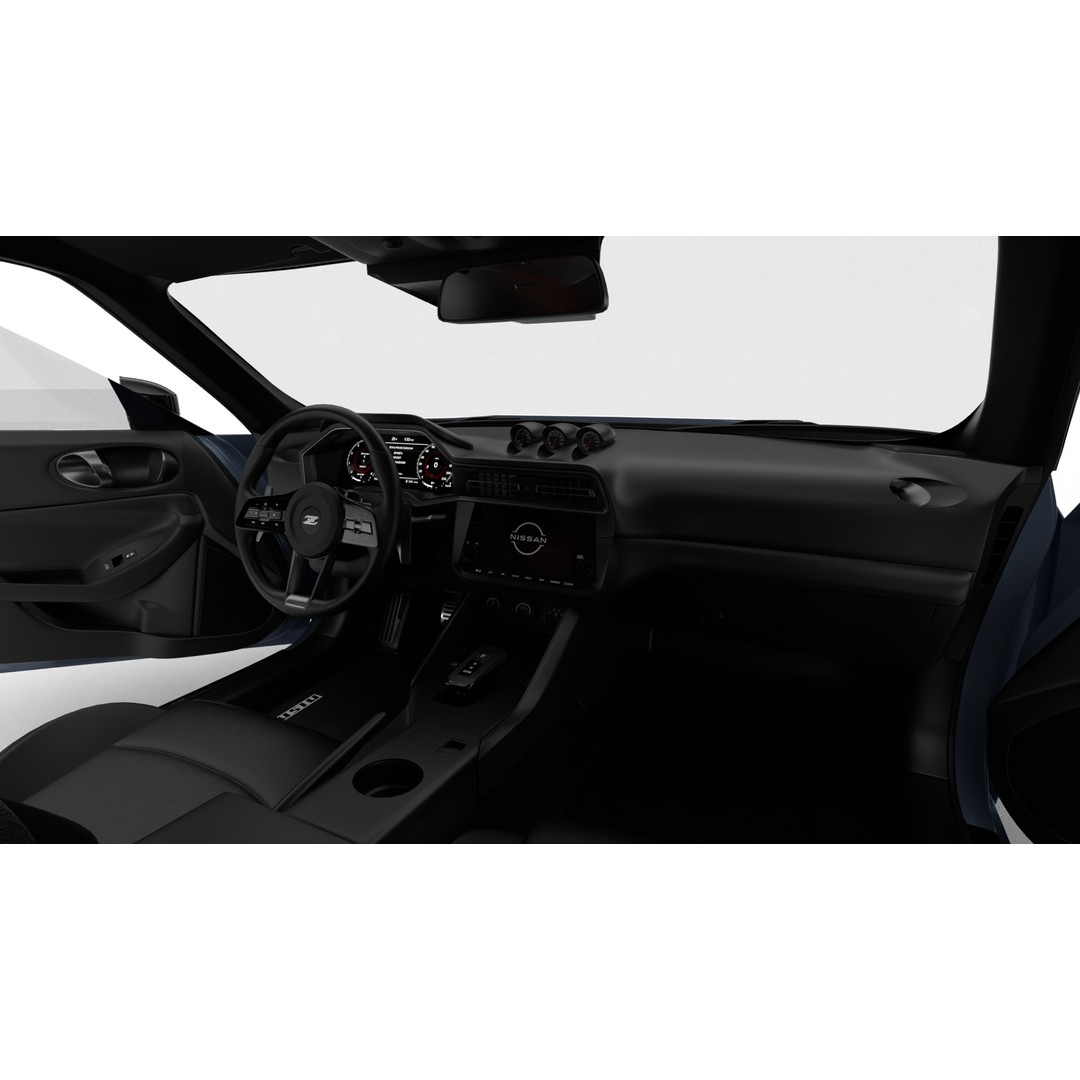 Nissan Z Nismo 2024 3D Model – High Poly Rigged Vehicle, FBX/Blender - View 26