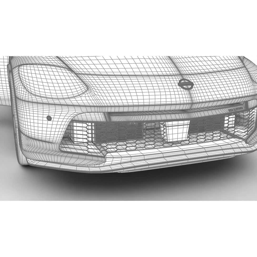 Nissan Z Nismo 2024 3D Model – High Poly Rigged Vehicle, FBX/Blender - View 42