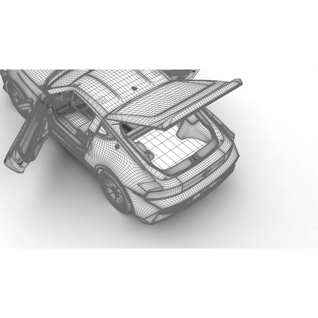 Nissan Z Nismo 2024 3D Model – High Poly Rigged Vehicle, FBX/Blender - View 45