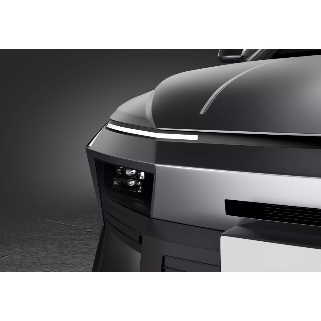Hyundai Elantra 2027 3D Model – Detailed Sedan Asset, Blender, FBX, OBJ - View 5