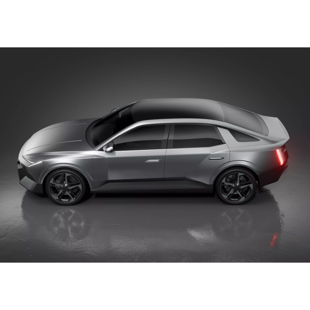 Hyundai Elantra 2027 3D Model – Detailed Sedan Asset, Blender, FBX, OBJ - View 8