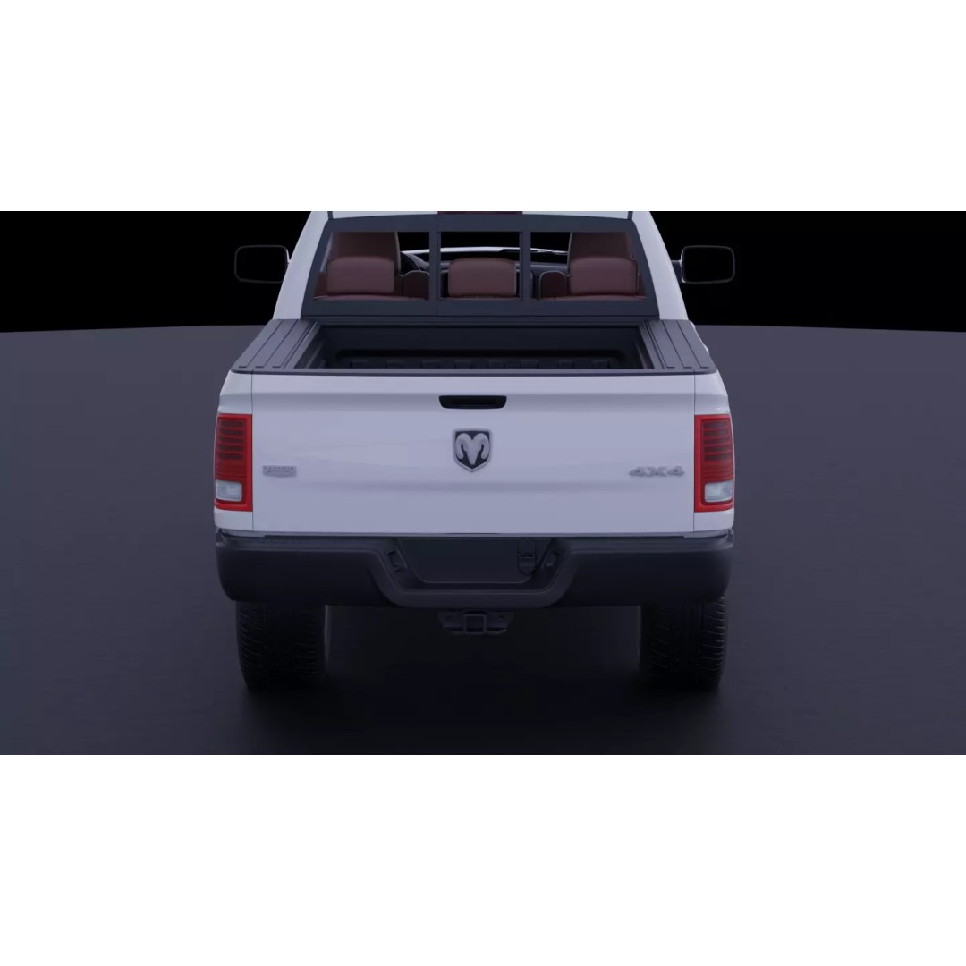 Dodge Ram 1500 3D Model – High-Fidelity Vehicle Asset, FBX - View 10