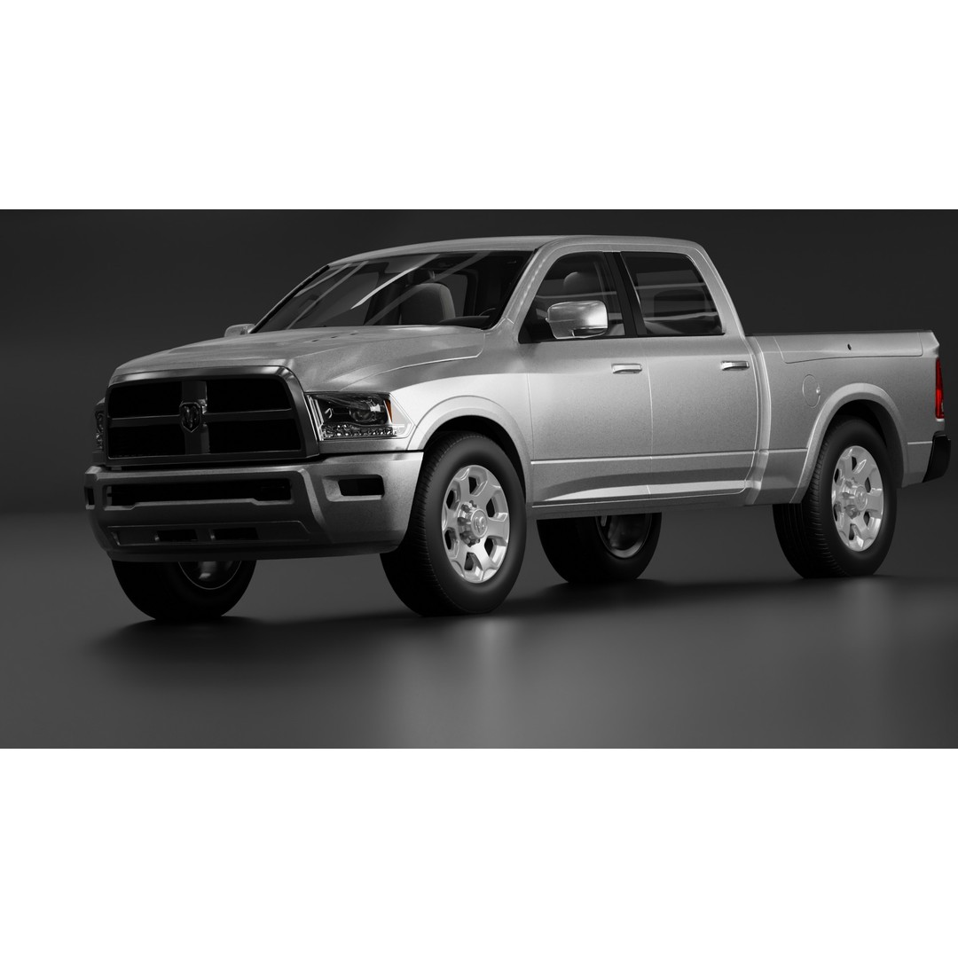 Dodge Ram 1500 3D Model – High-Fidelity Vehicle Asset, FBX - View 3