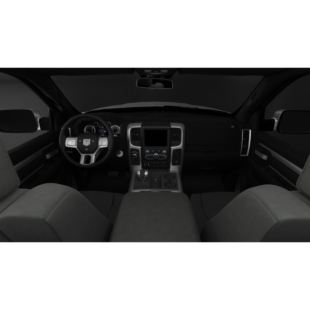 Dodge Ram 1500 3D Model – High-Fidelity Vehicle Asset, FBX - View 4