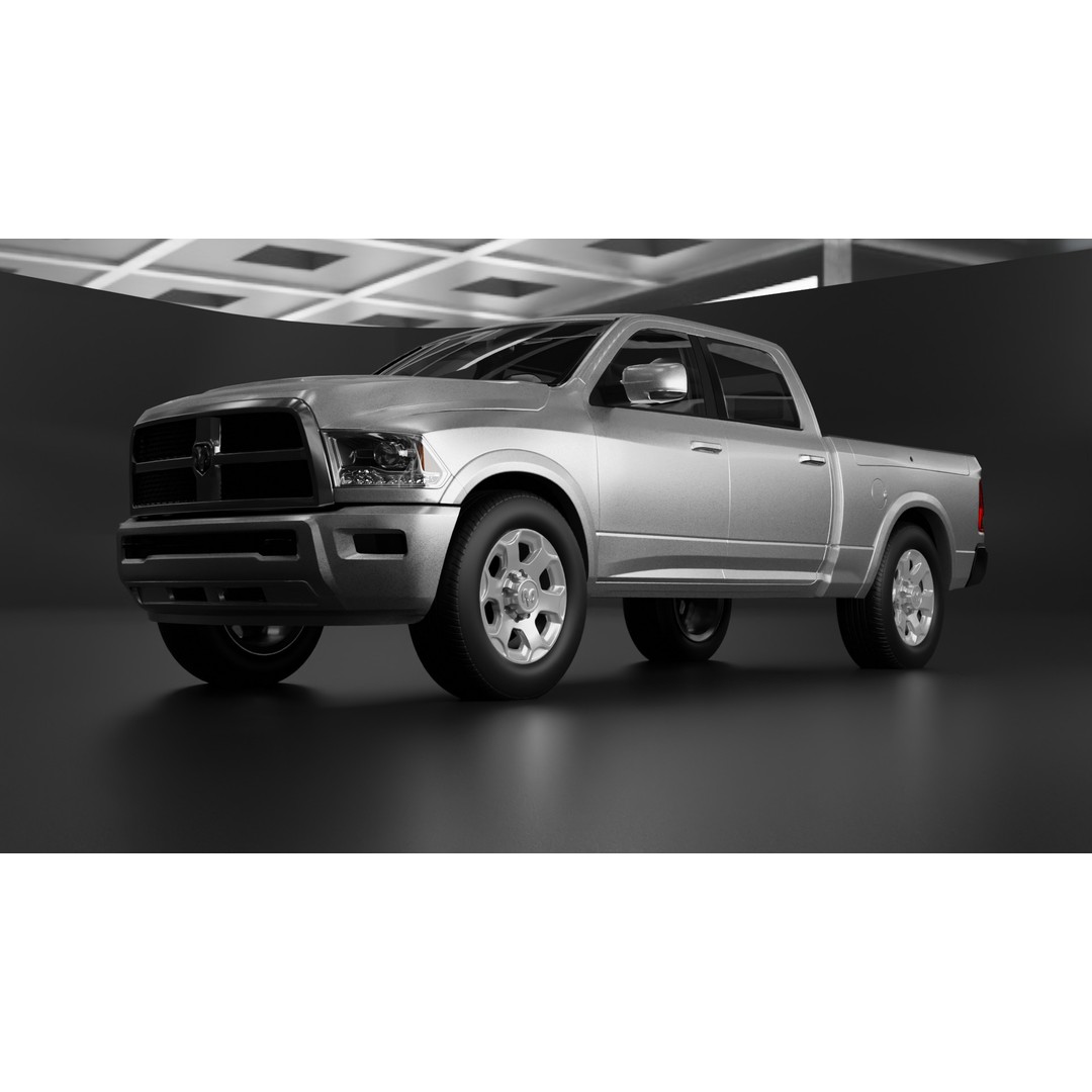Dodge Ram 1500 3D Model – High-Fidelity Vehicle Asset, FBX - View 5