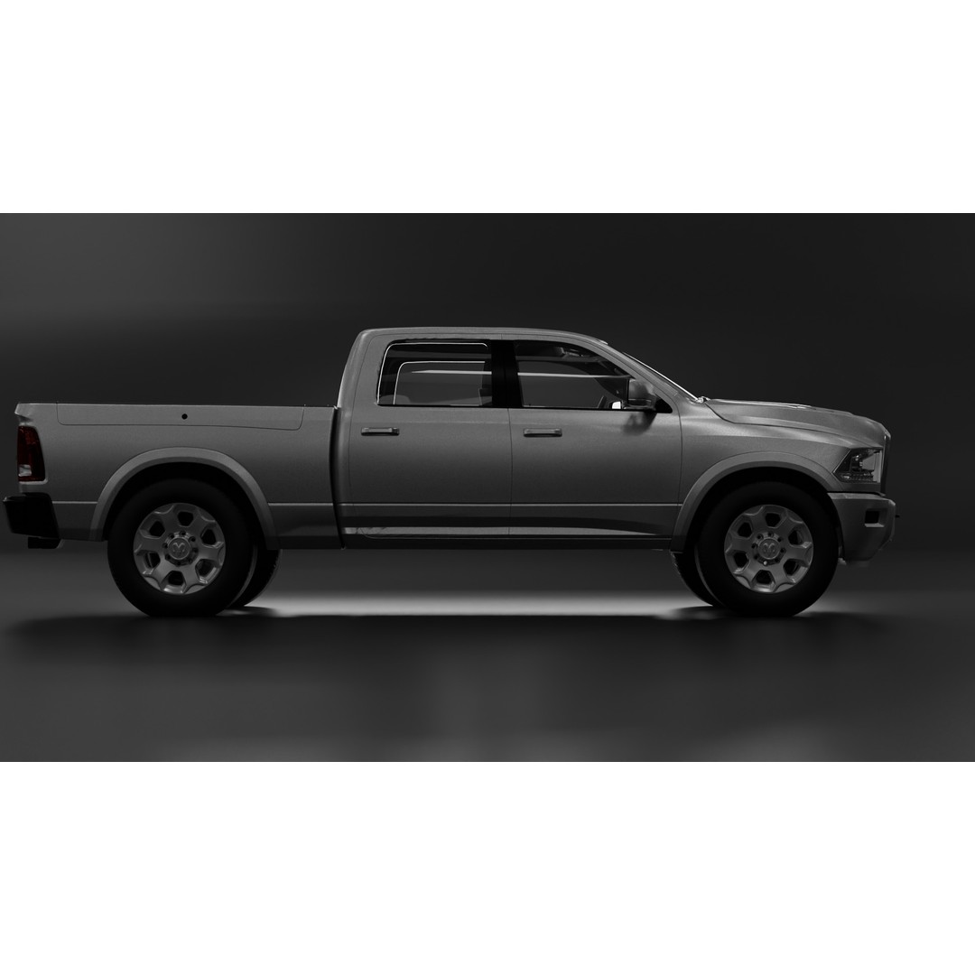 Dodge Ram 1500 3D Model – High-Fidelity Vehicle Asset, FBX - View 6