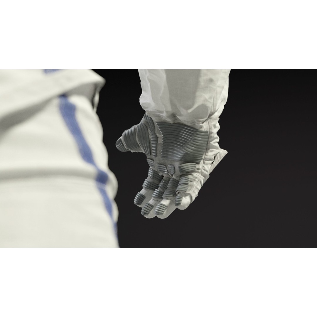 XEMU Spacesuit 3D Model – High Poly NASA Artemis Character Asset, FBX - View 16