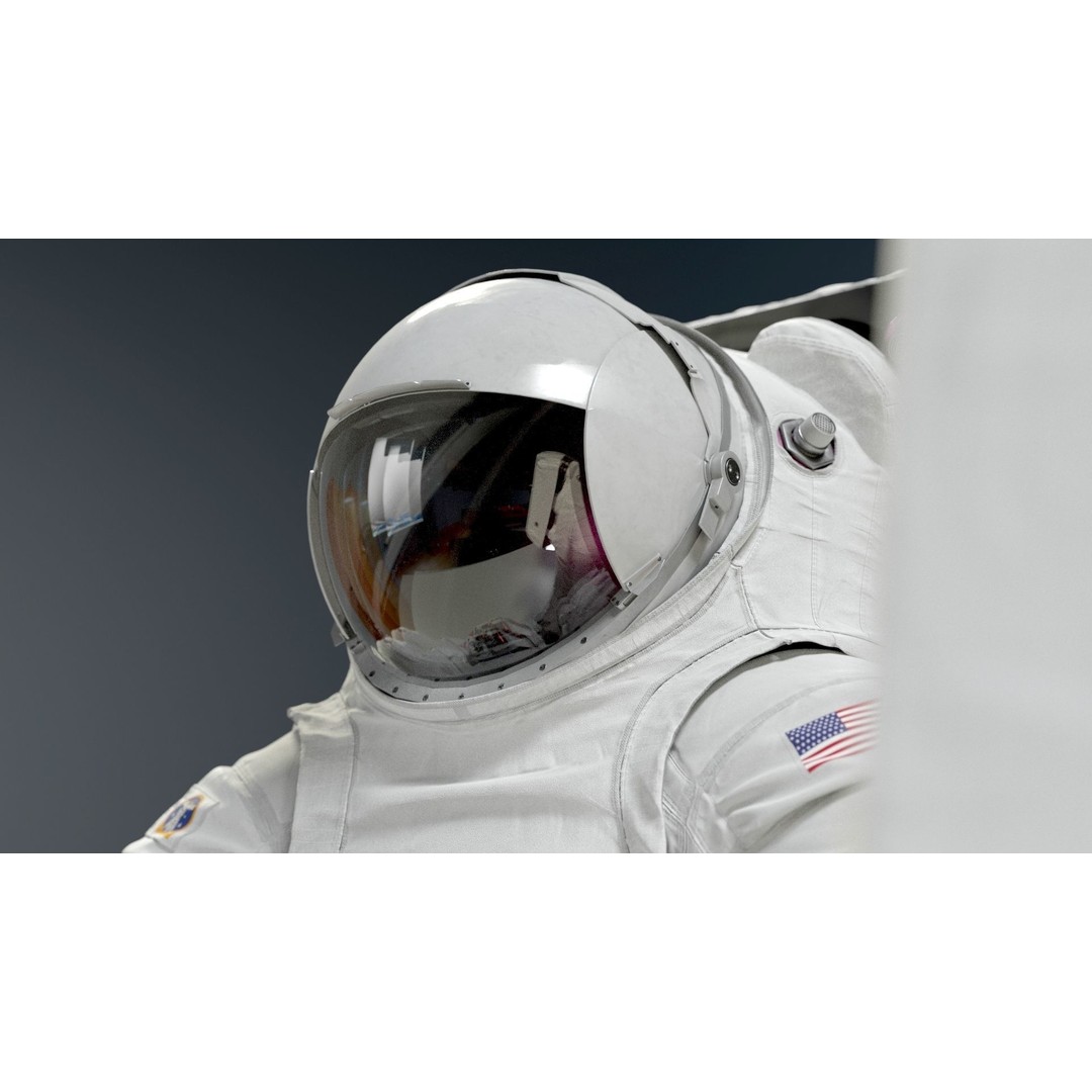 XEMU Spacesuit 3D Model – High Poly NASA Artemis Character Asset, FBX - View 21