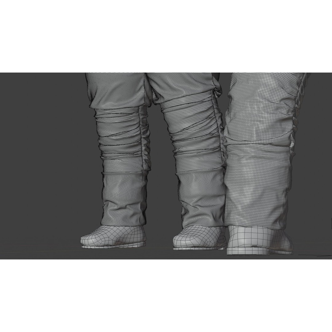 XEMU Spacesuit 3D Model – High Poly NASA Artemis Character Asset, FBX - View 40