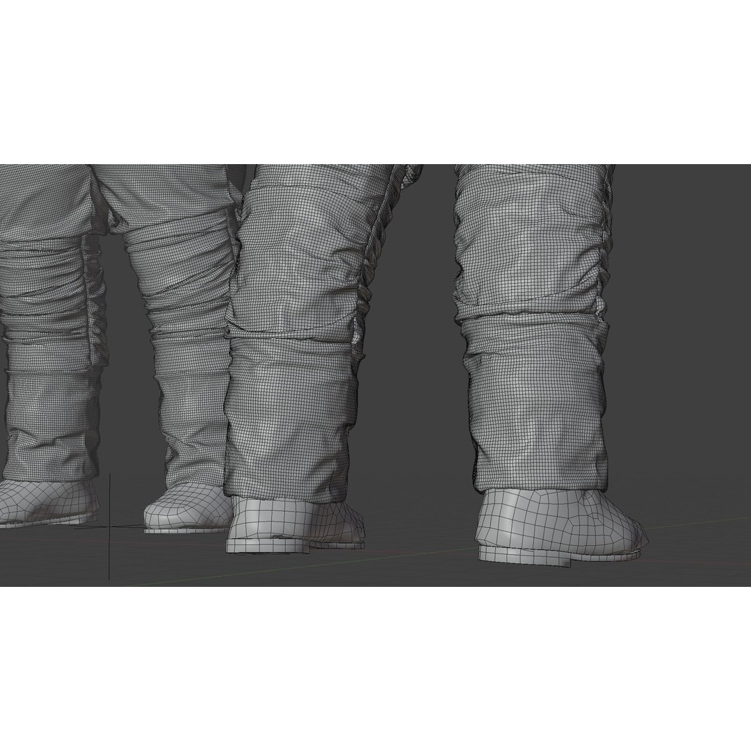 XEMU Spacesuit 3D Model – High Poly NASA Artemis Character Asset, FBX - View 41