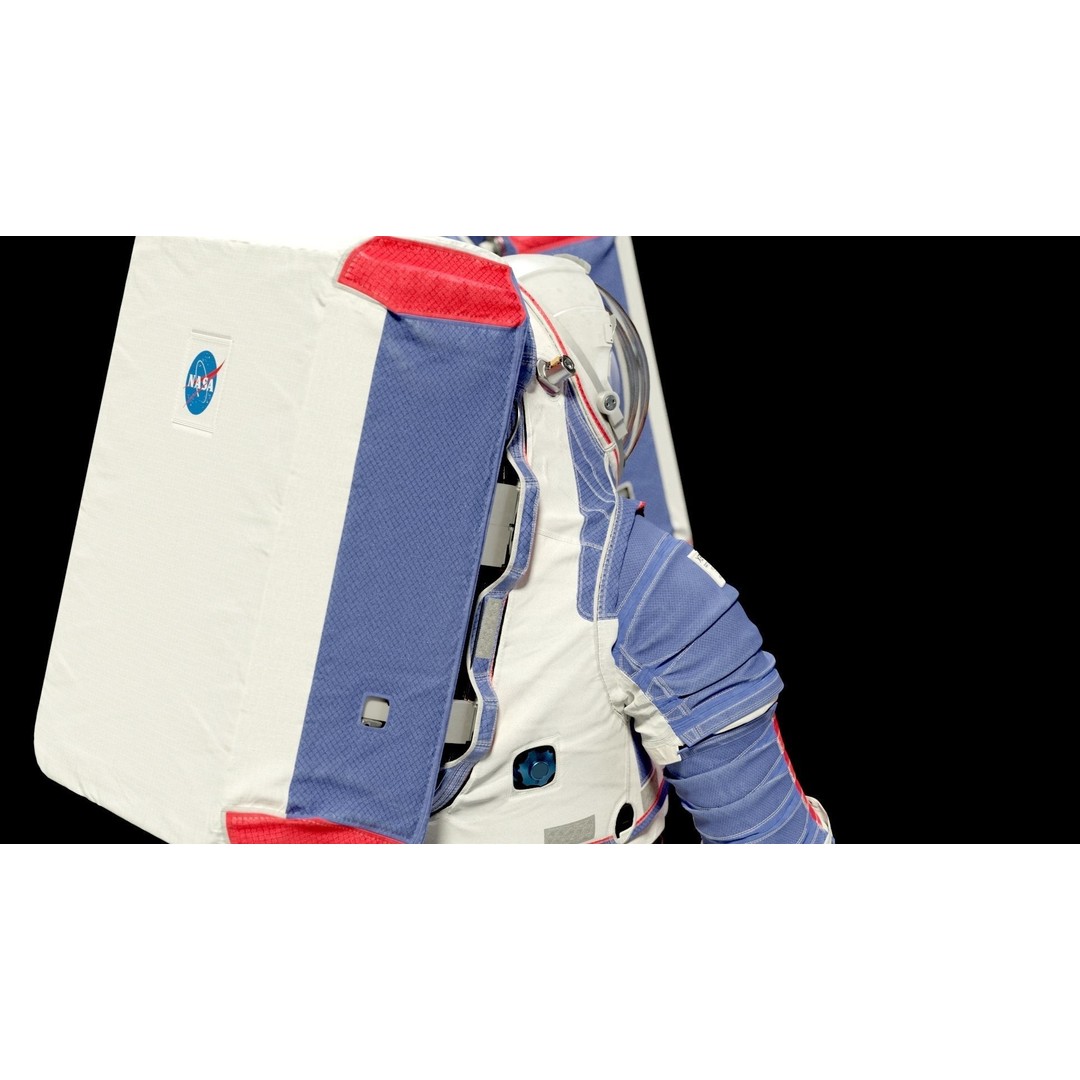 XEMU Spacesuit 3D Model – High Poly NASA Artemis Character Asset, FBX - View 8