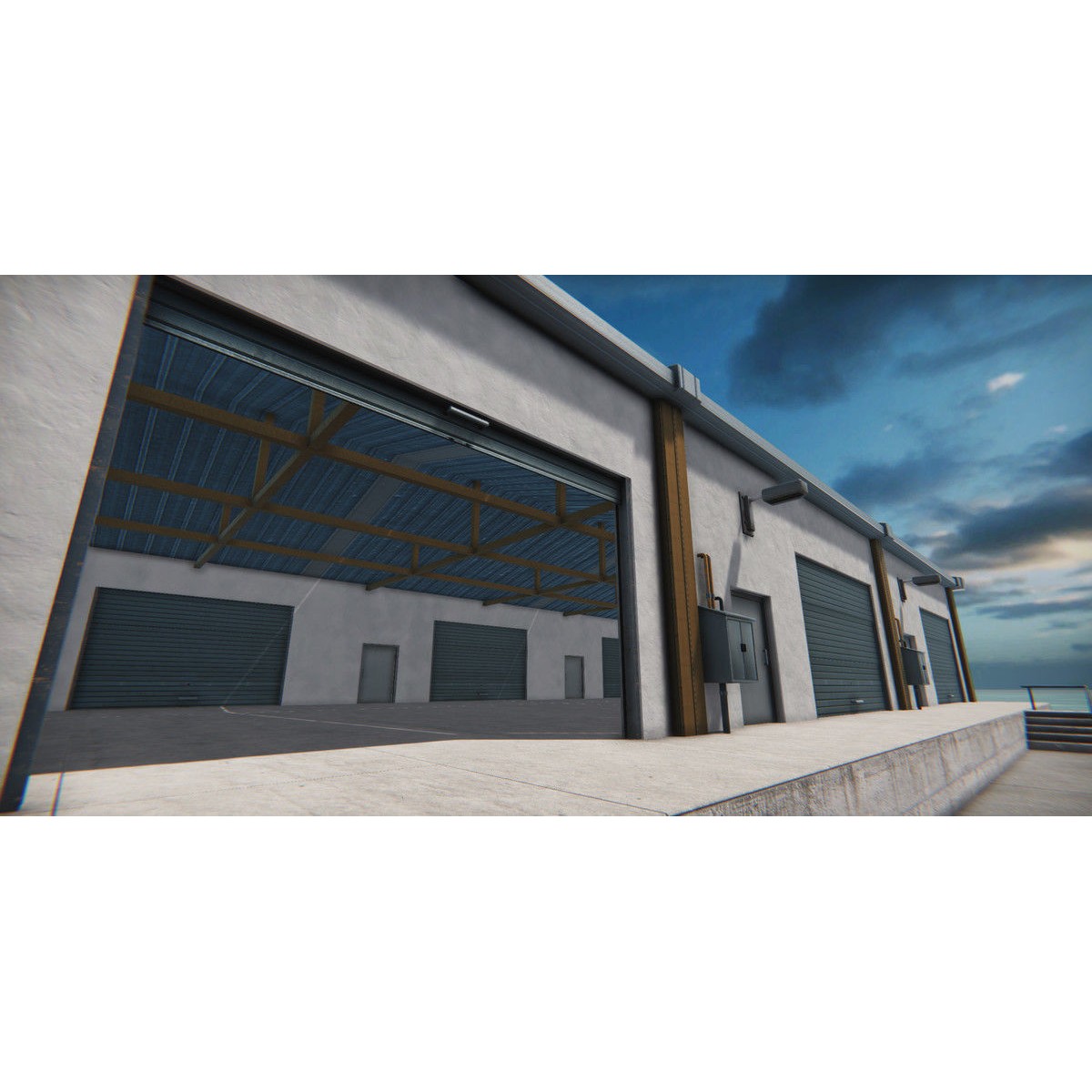 Module Based Harbor Creator - Low-Poly Game-Ready 3D Model - View 15