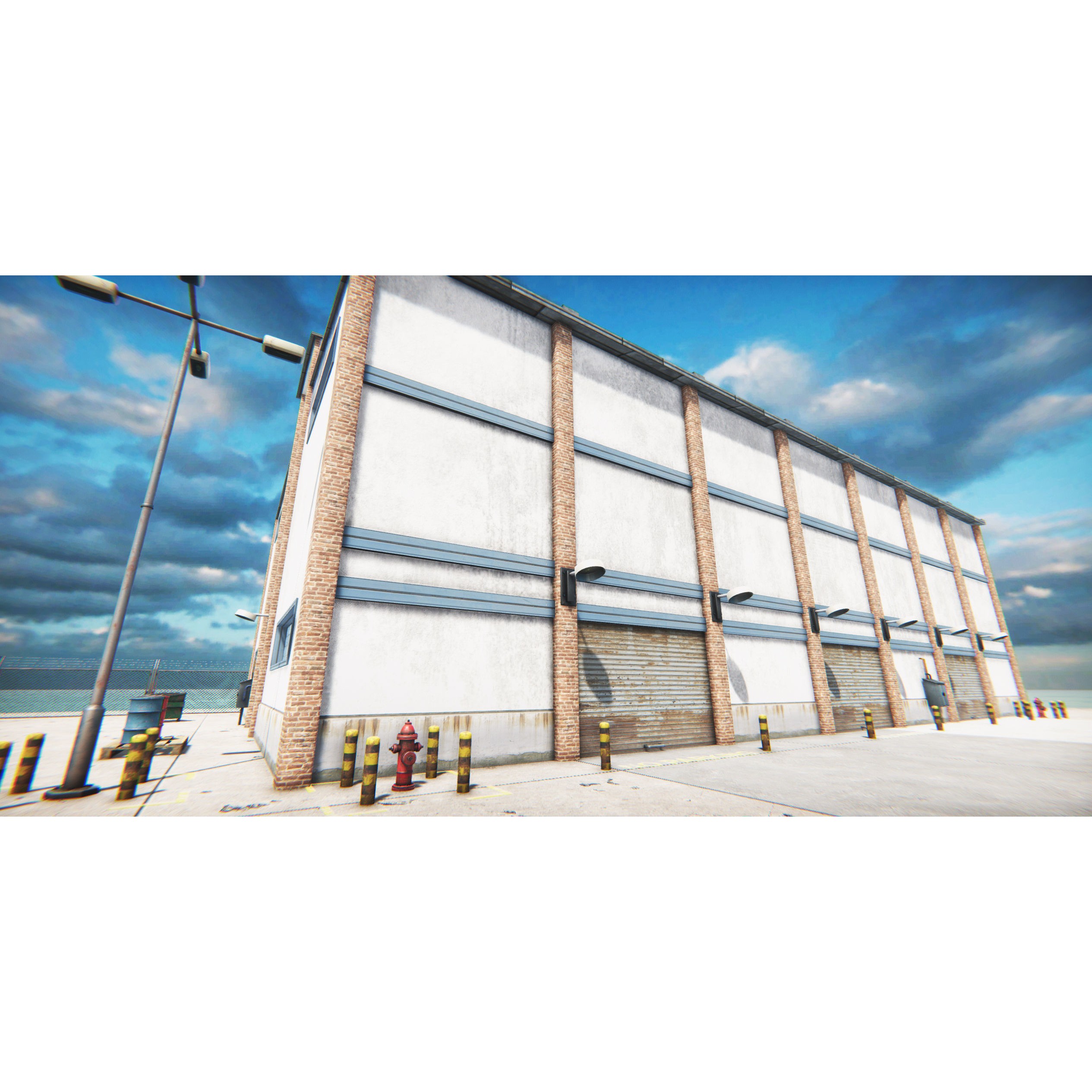 Module Based Harbor Creator - Low-Poly Game-Ready 3D Model - View 20