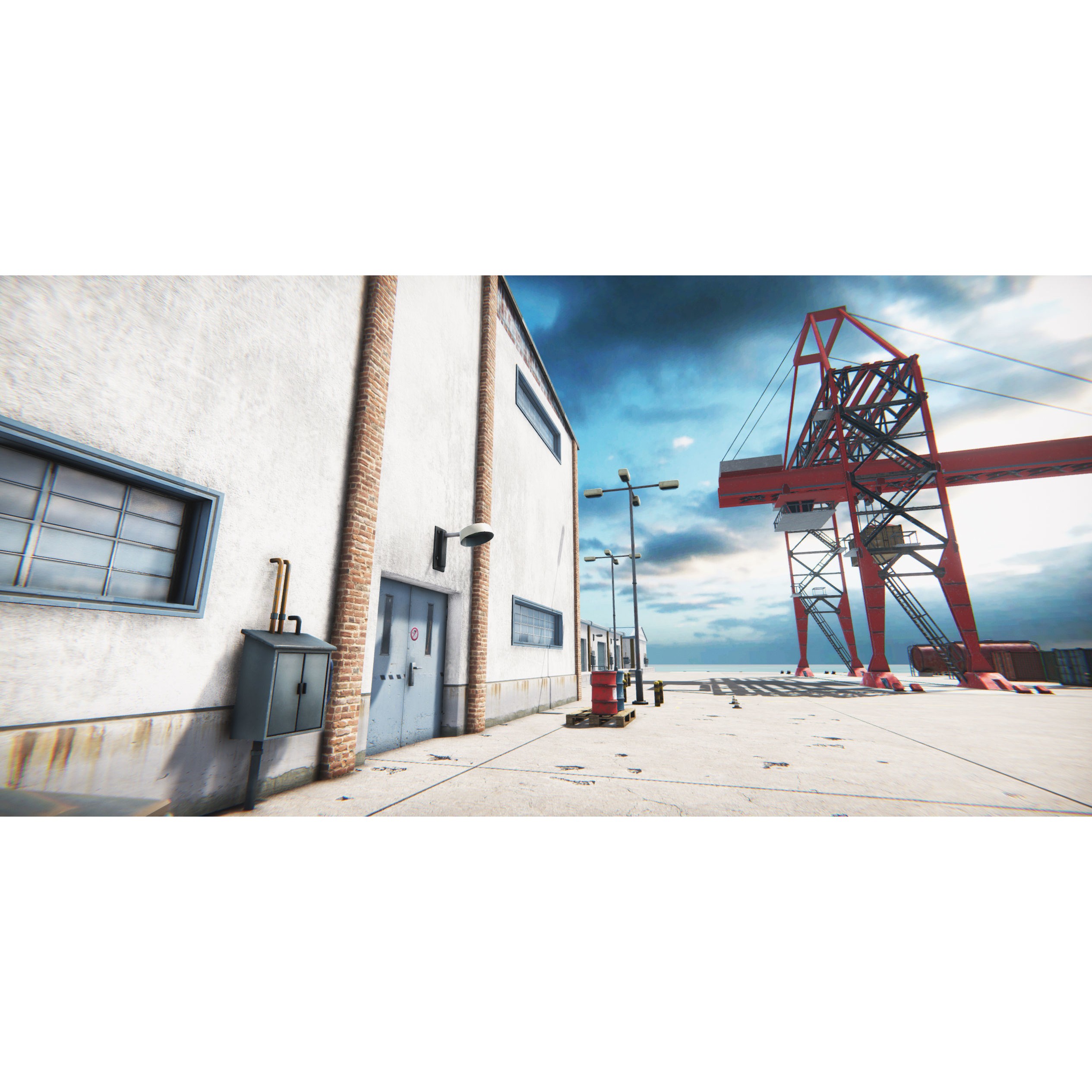 Module Based Harbor Creator - Low-Poly Game-Ready 3D Model - View 21