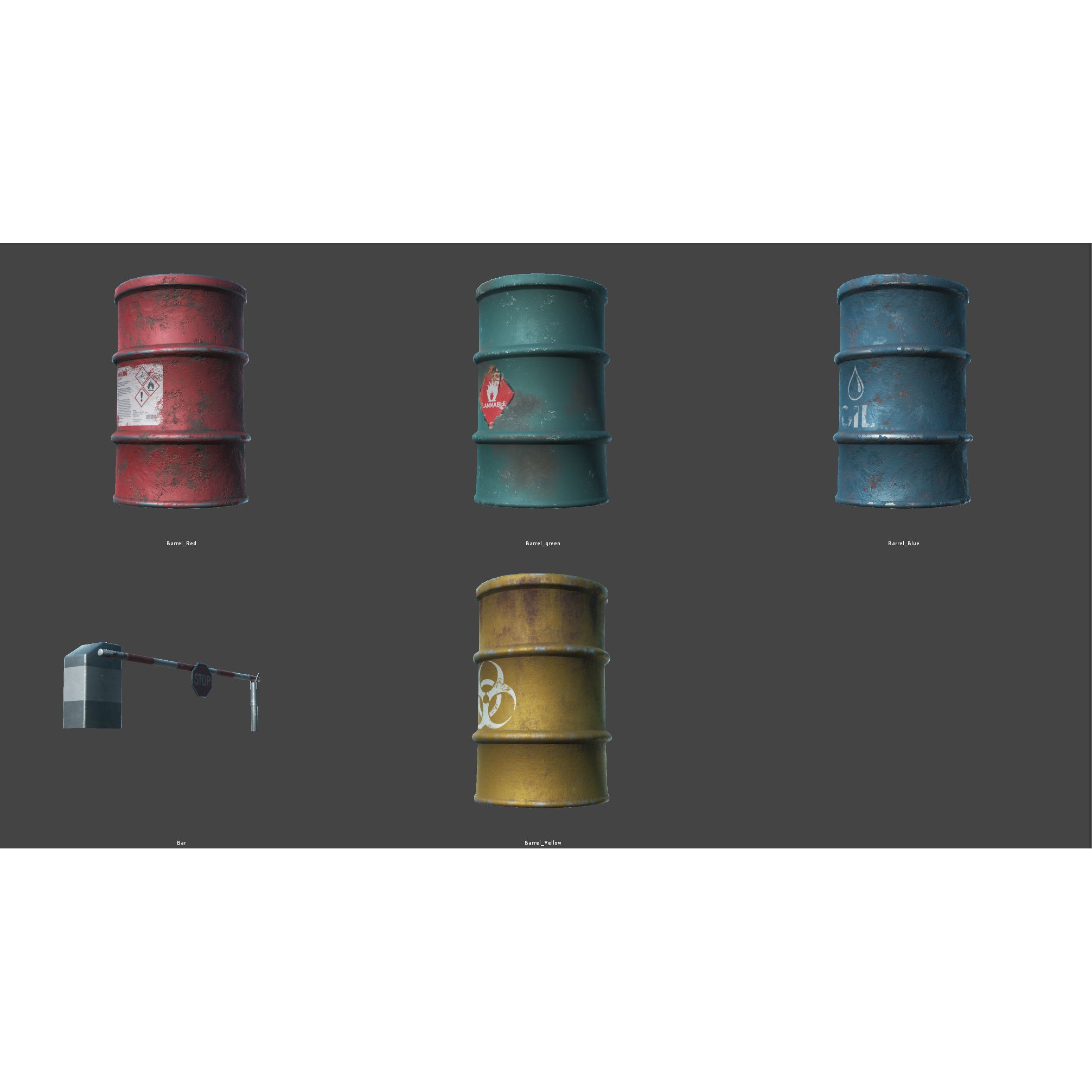 Module Based Harbor Creator - Low-Poly Game-Ready 3D Model - View 23