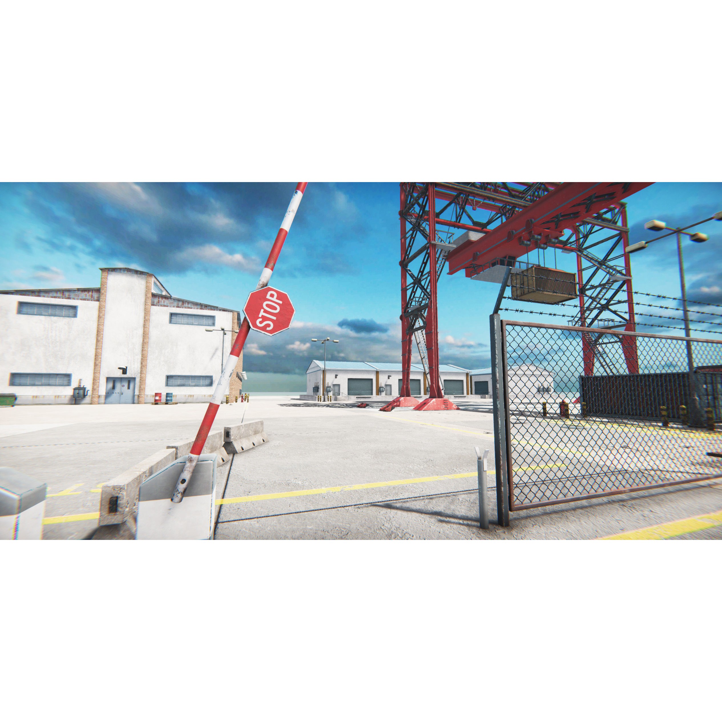 Module Based Harbor Creator - Low-Poly Game-Ready 3D Model - View 3